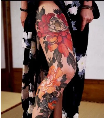 Neo traditional floral