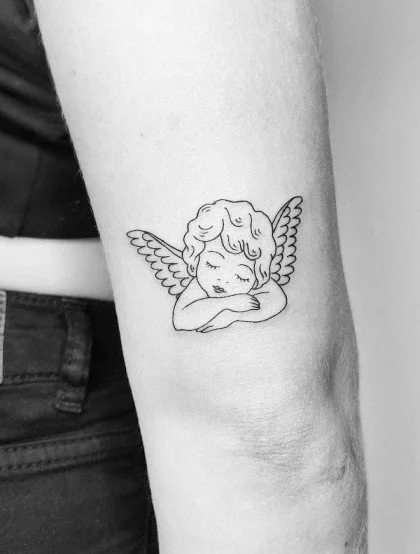 Baby Cupid Tattoo