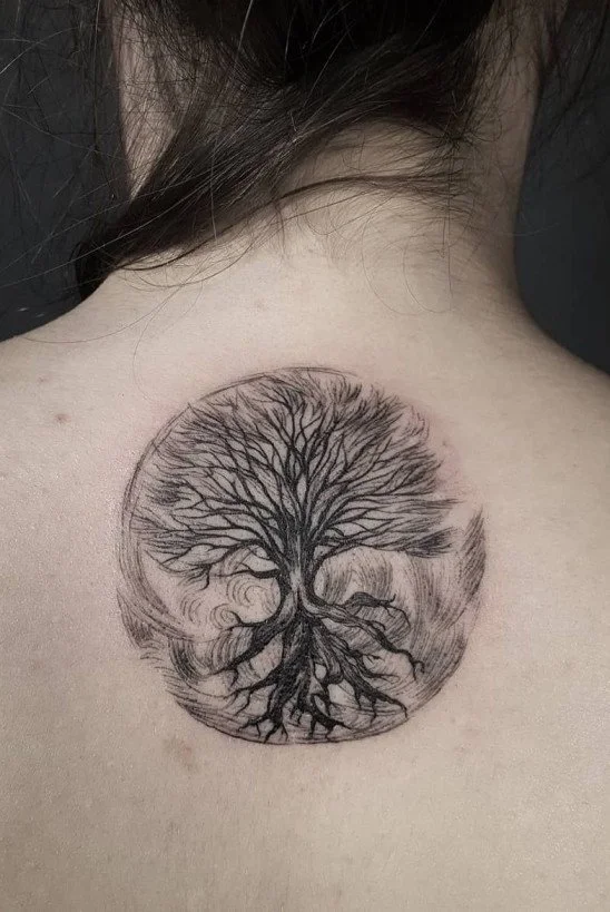 Tree Inside a Circle