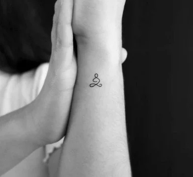 Meditation tattoo