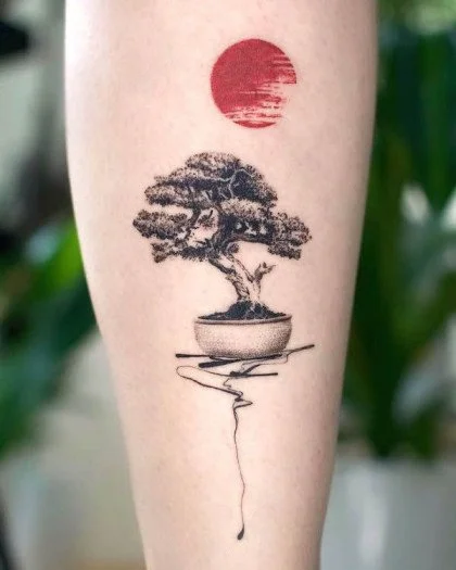 Bonsai Tree Tattoo
