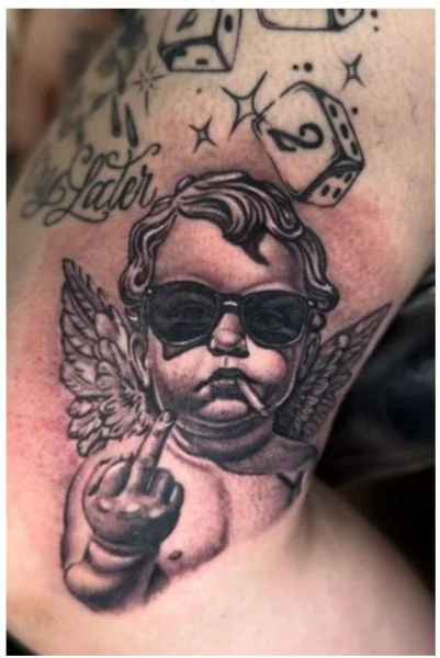 Cherub tattoo