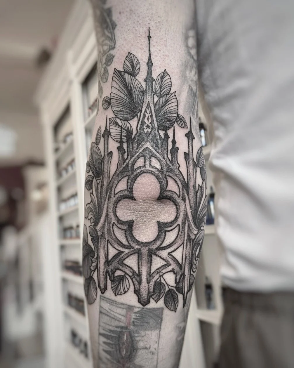 Gothic Architecture Tattoo
