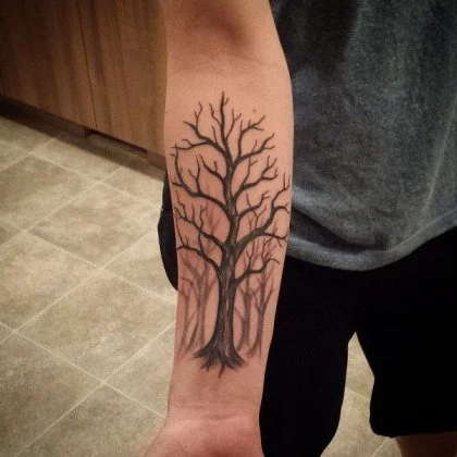 Dead Tree Tattoo