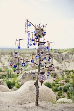 Evil Eye Tree, Goreme, Cappadocia