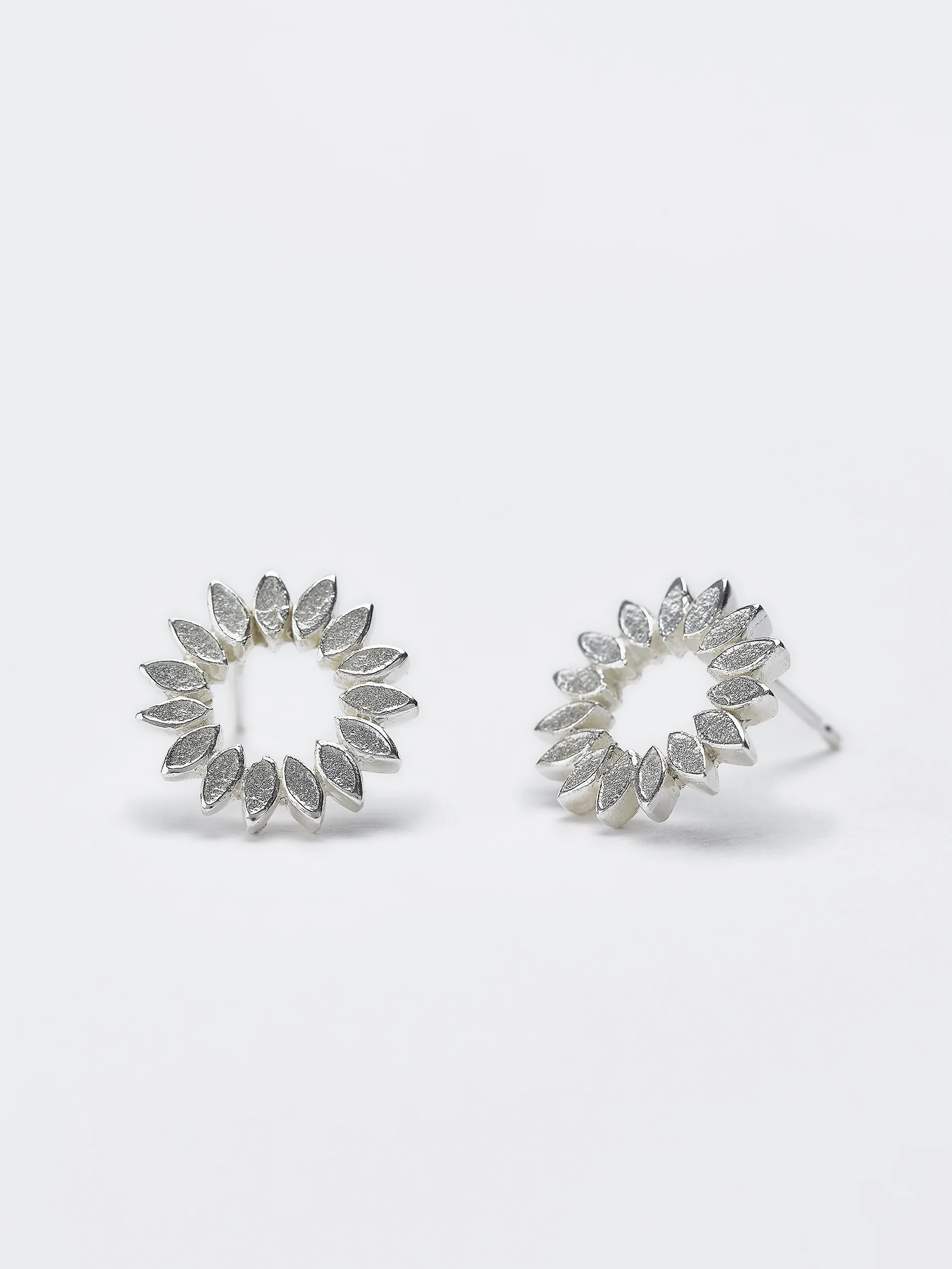 Petal Halo Studs