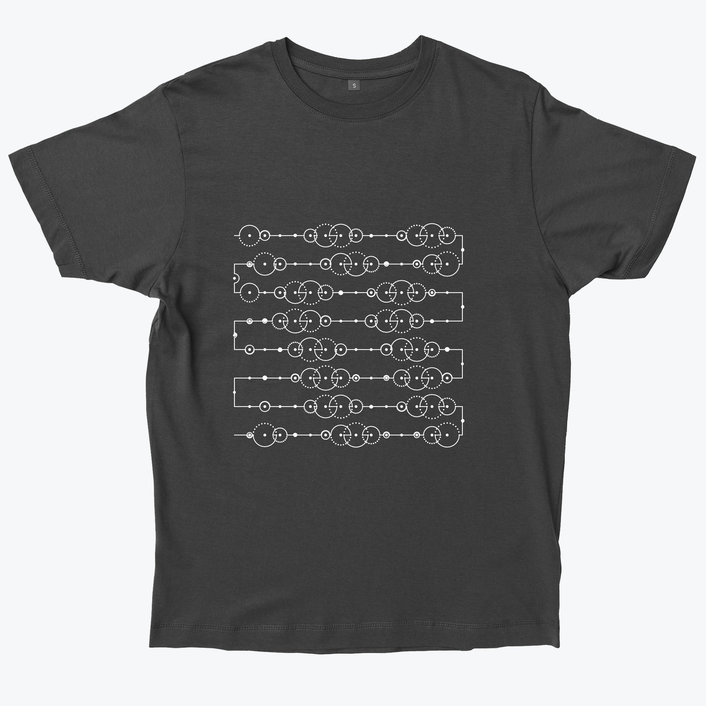 Arc Wave Line in black