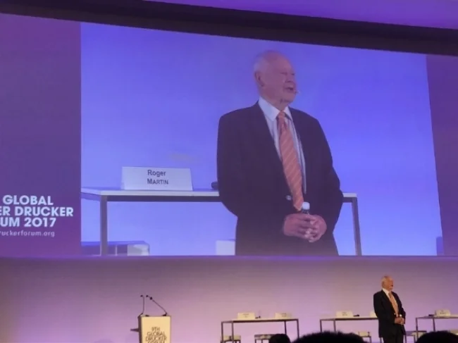Charles Handy at the Global Peter Drucker Forum 2017