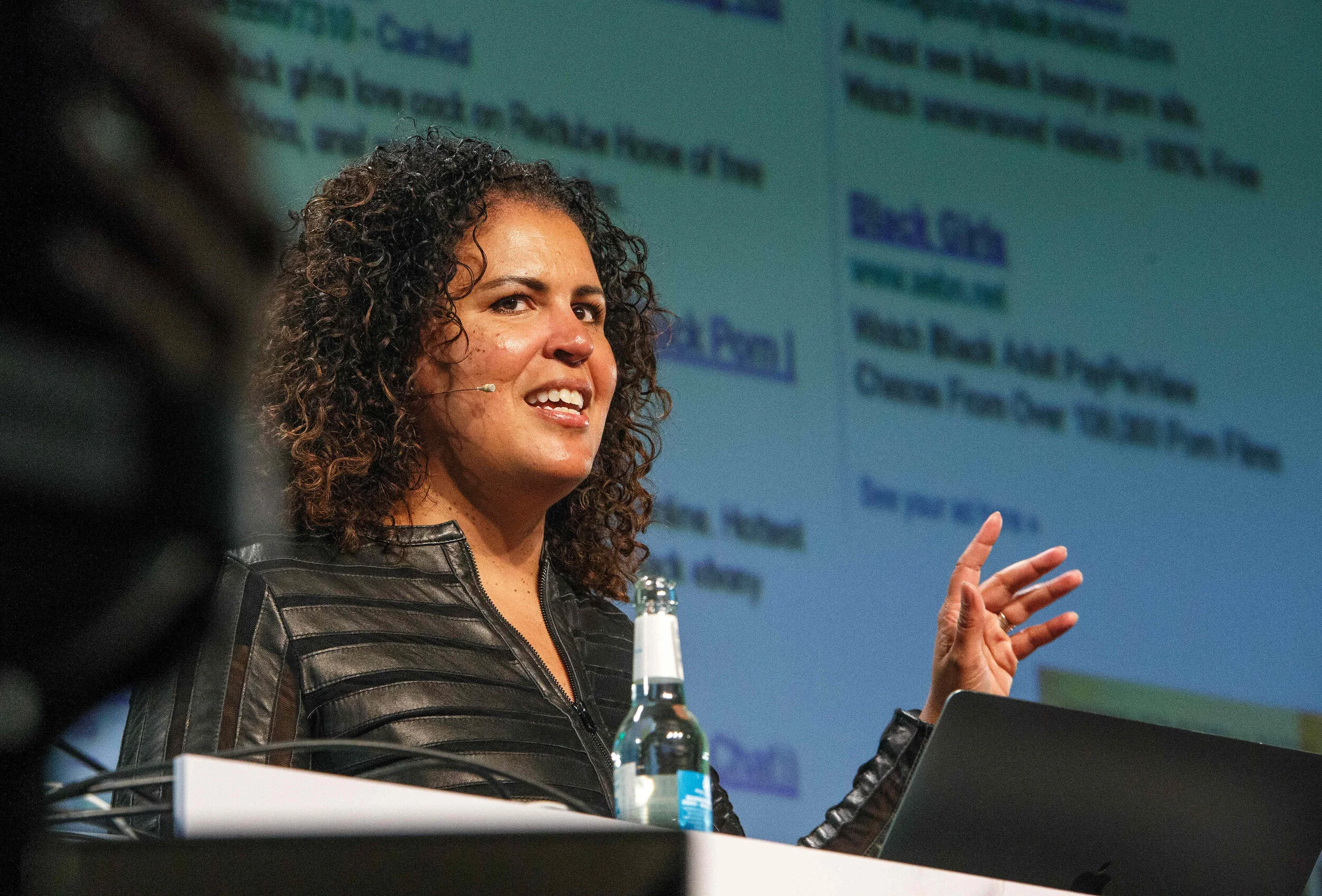 There was a lack of focus on algorithmic bias and thinkers such as Safiya Noble (pictured above)