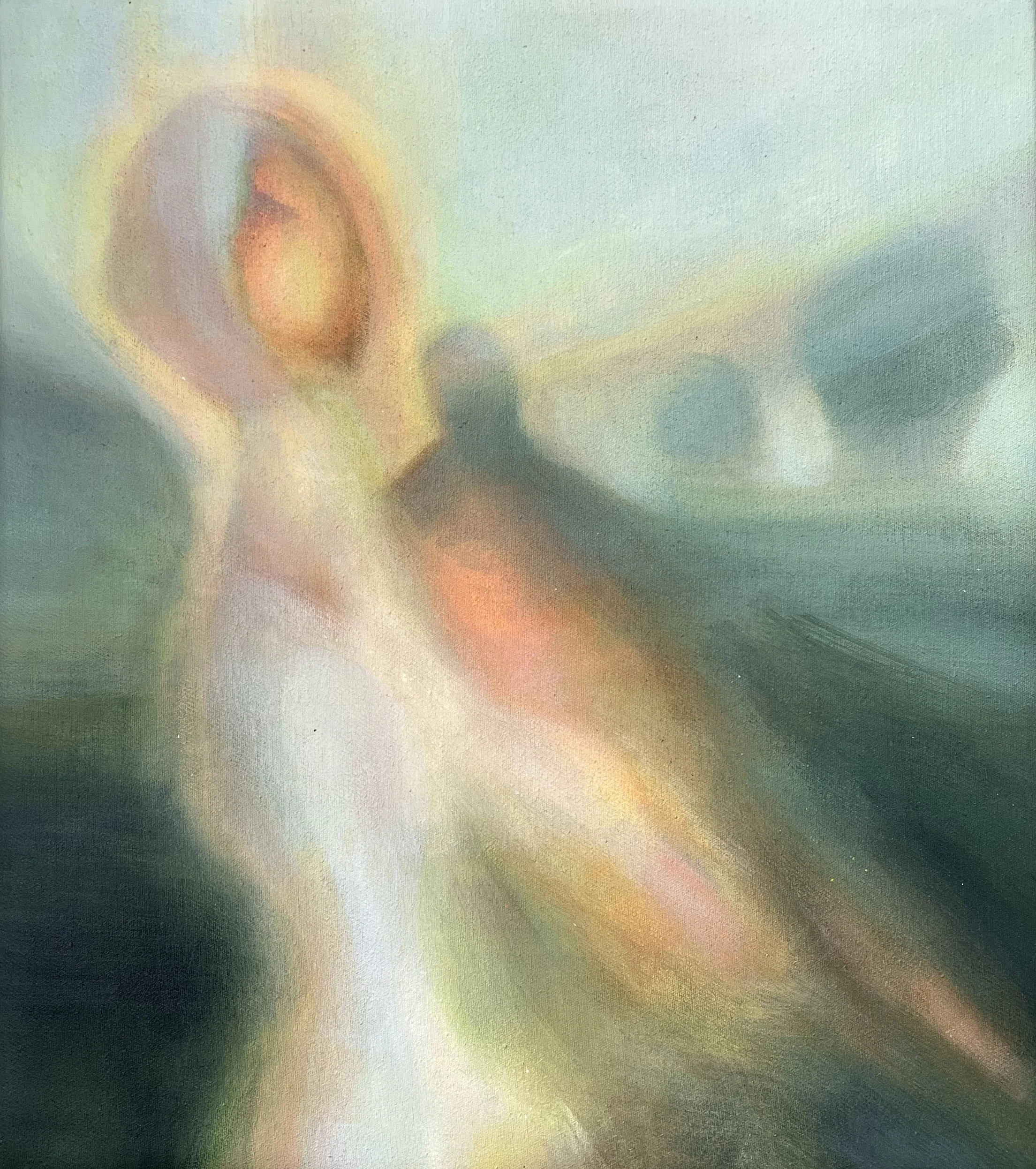 “You Yourself are a Dream” 
Acrylic on canvas 
30 x 45 cm
2026