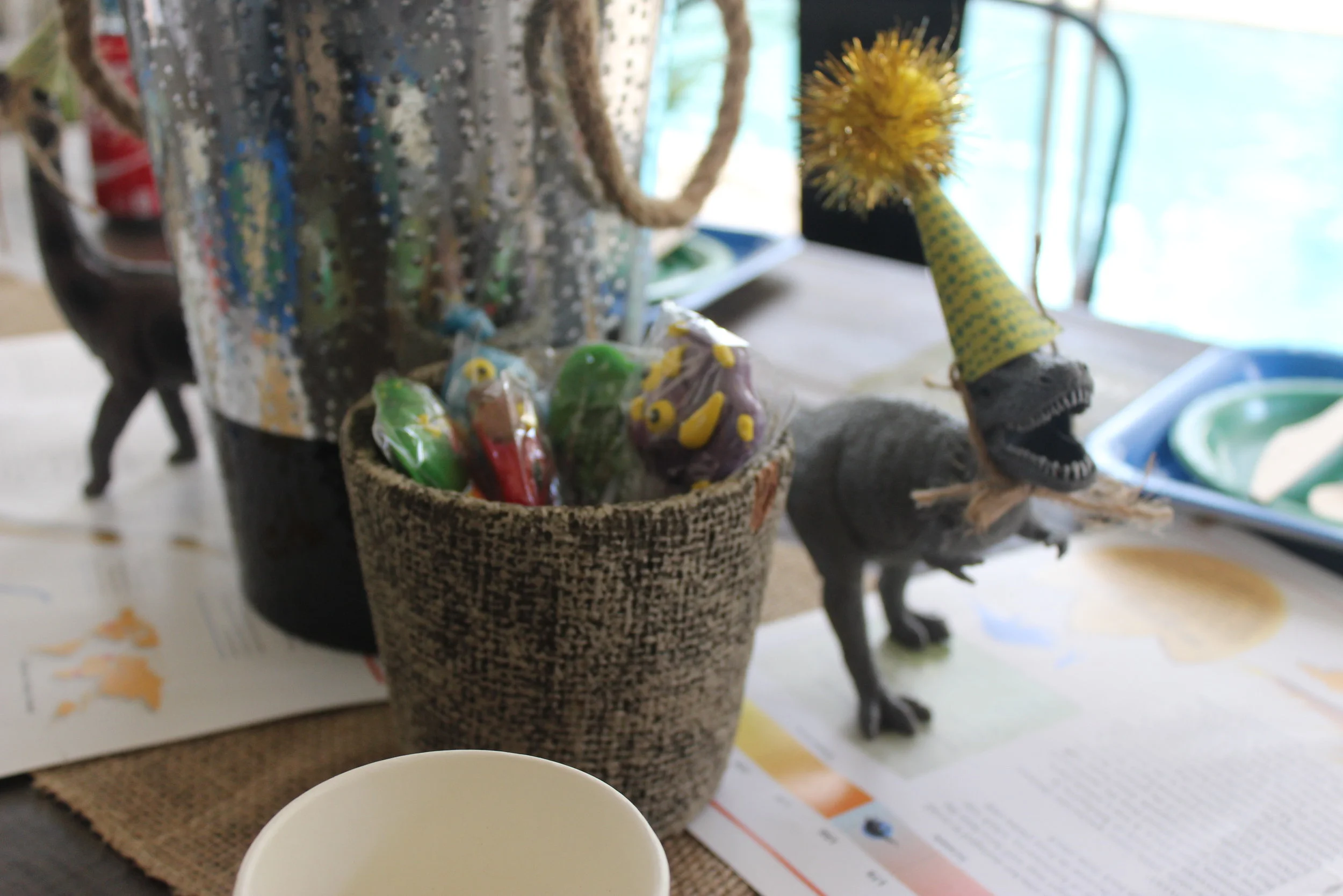 dinosaur birthday party