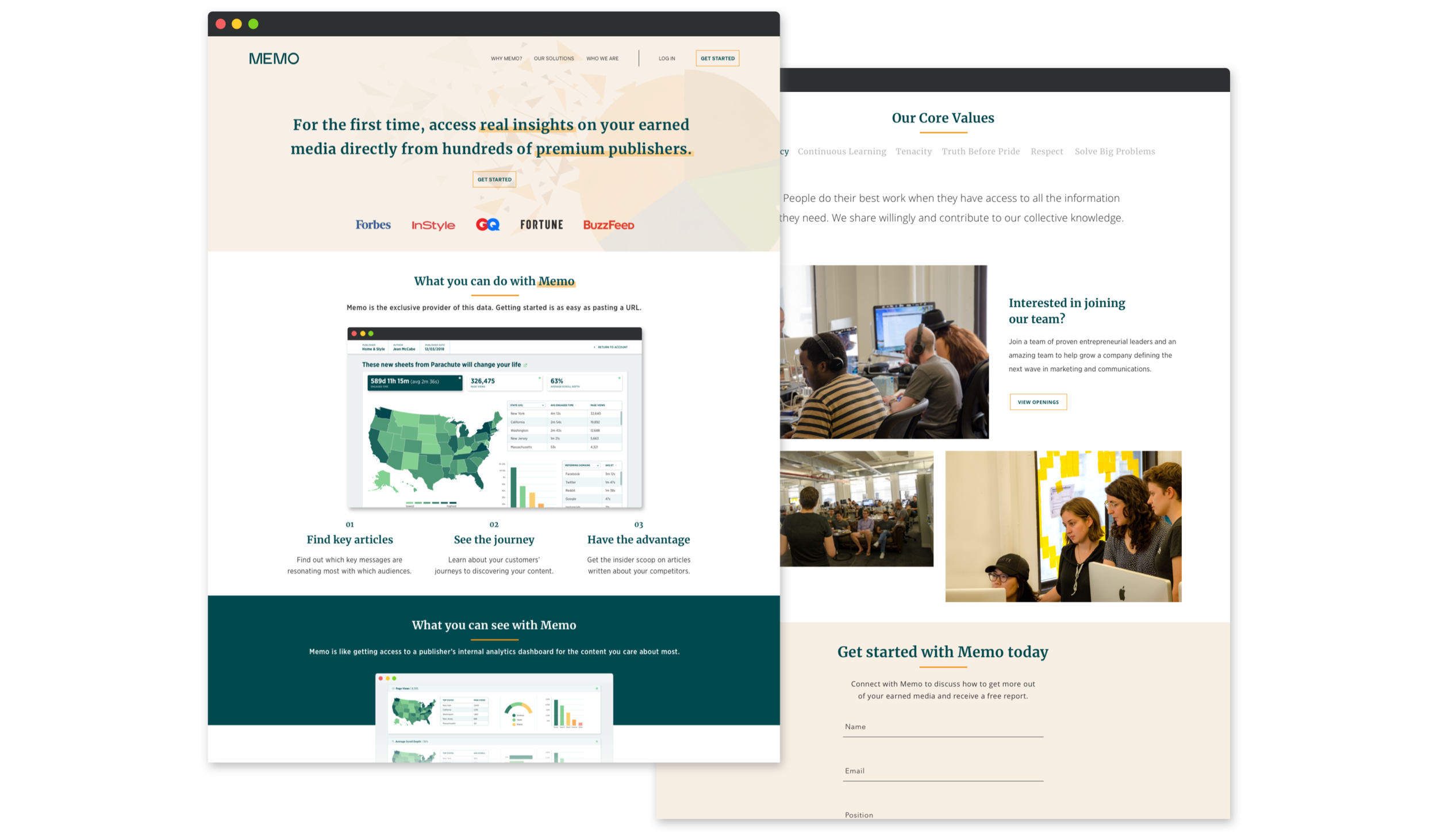 The outreach and marketing
