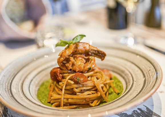 Gutscheinmotiv "Spaghetti don Raffae‘"