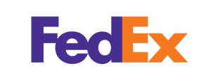 El logotipo de FedEx es uno de los ejemplos clásicos de buen diseño, y con razón. La combinación de colores comunica dinamismo y llama la atención, la tipografía es moderna, corporativa y confiable, y la flecha oculta entre la "E" y la "x" le da un factor sorpresa a la vez que transmite movimiento y precisión.