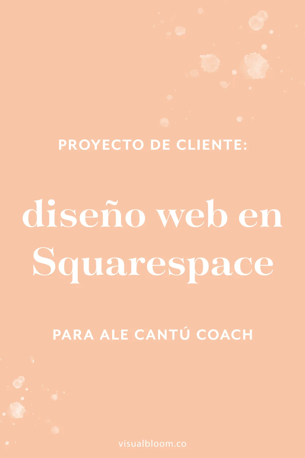 Te cuento, paso a paso, cómo fue el proceso de diseño e implementación en Squarespace de la web de Ale Cantú Coach. #diseñoweb #negociosonline #Squarespace #MarcaPersonal
