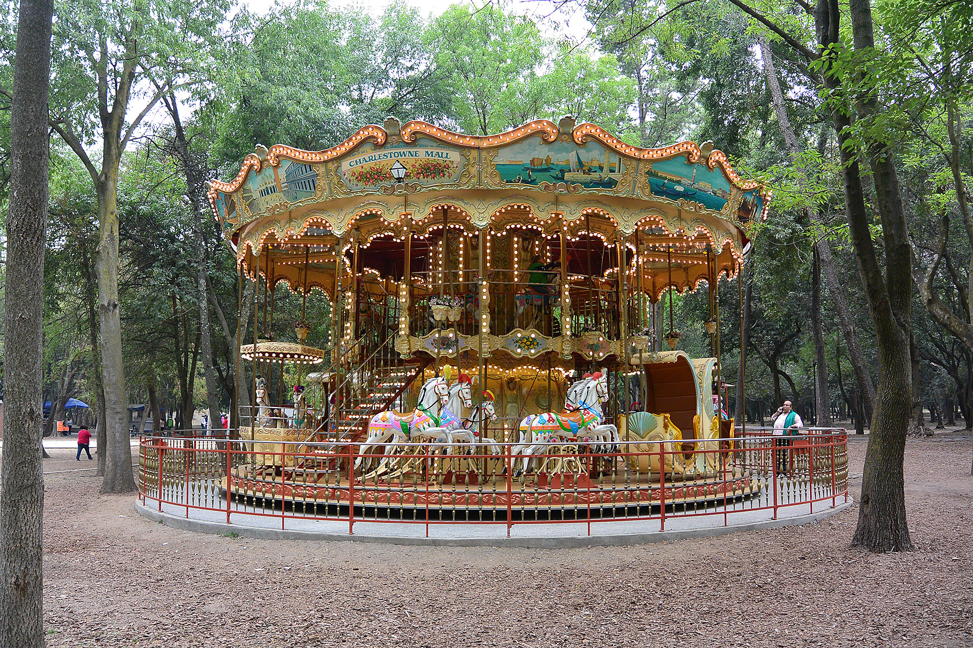 Mexico City Chapultepec Carousel