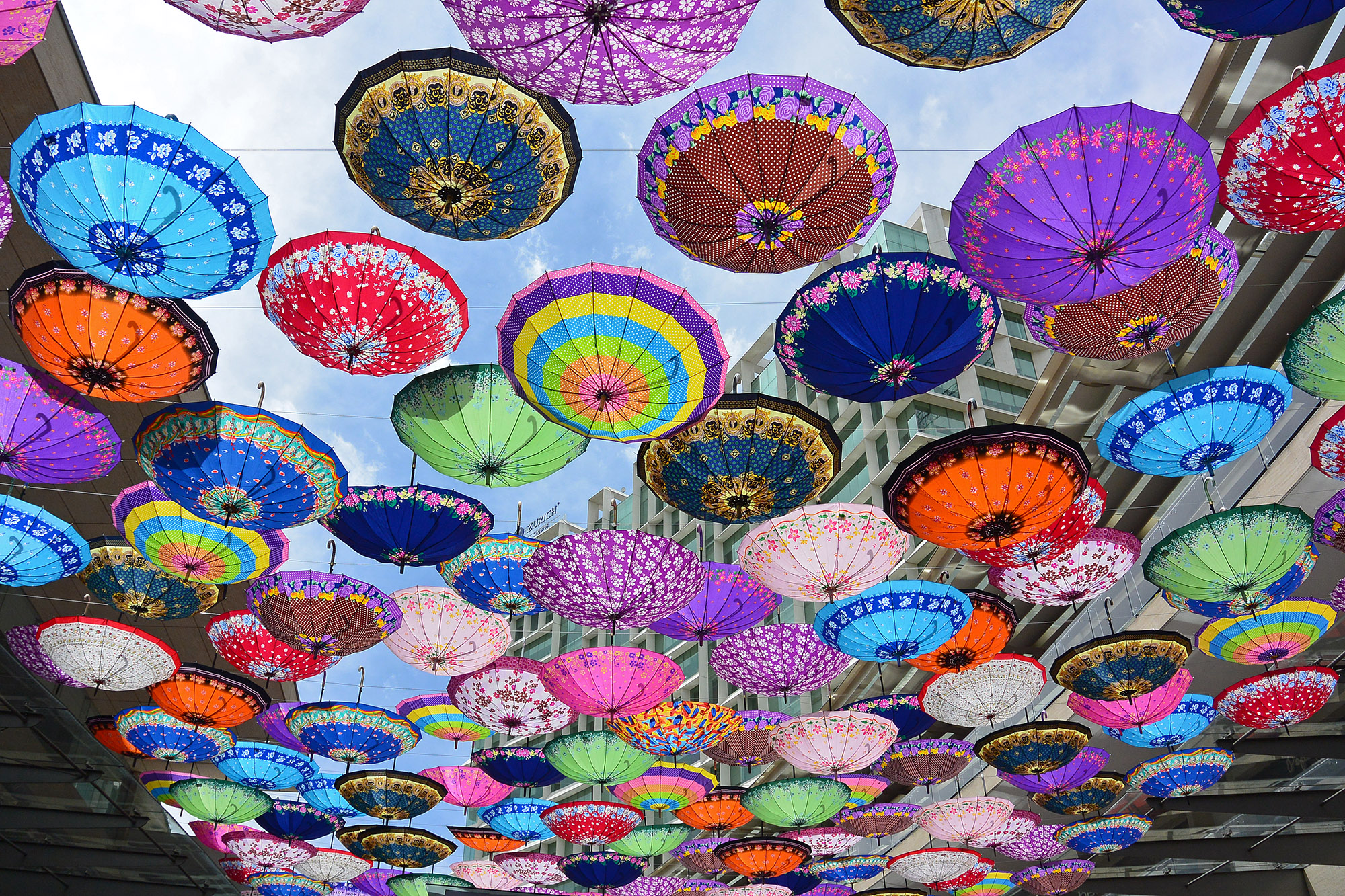 Free Things to do in Mexico City - Polanco Umbrellas