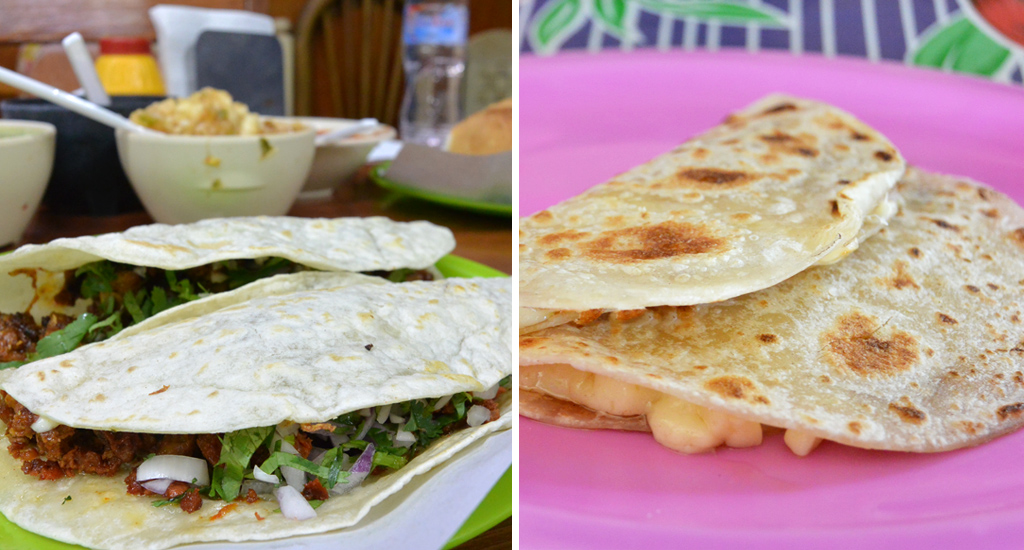 Authentic Mexican Street Food: Quesadillas