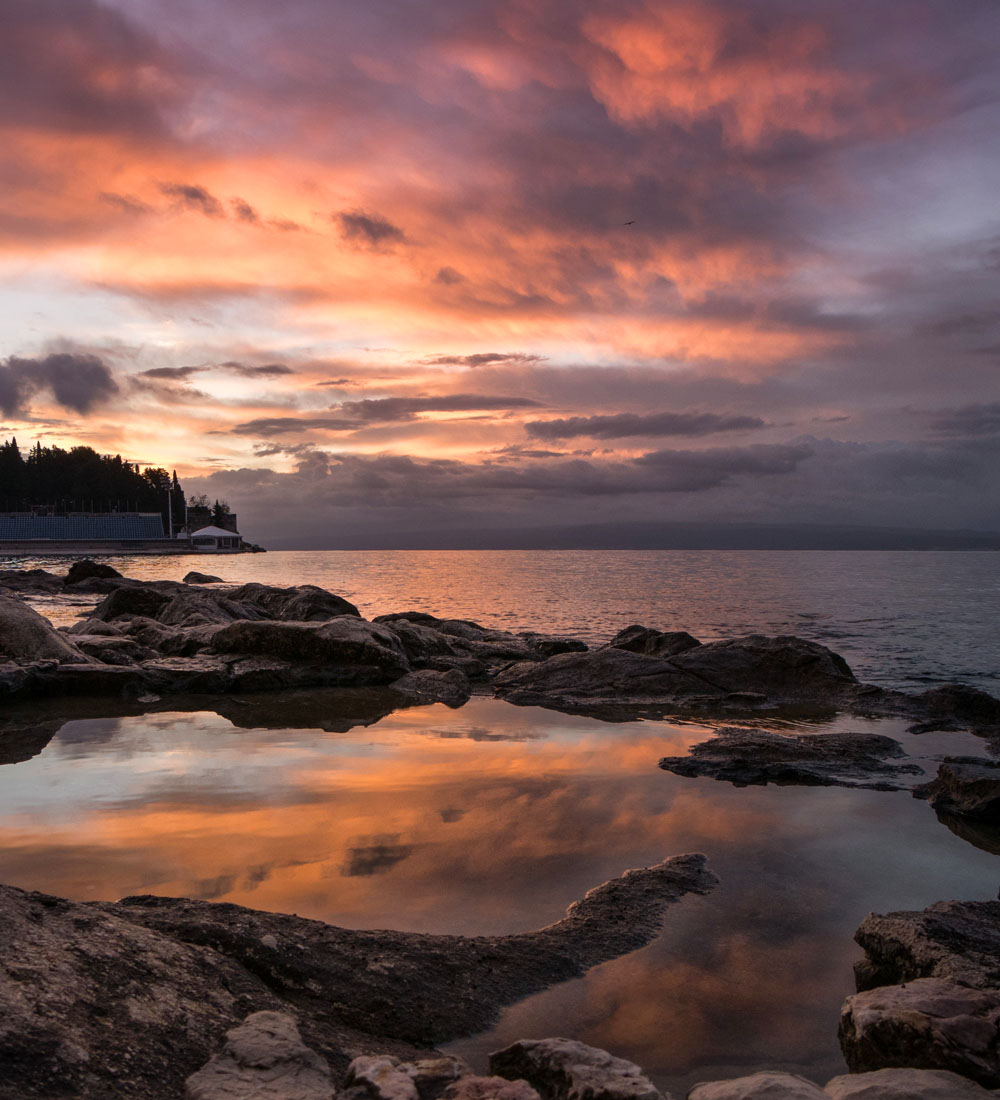Sunrise in Split Croatia
