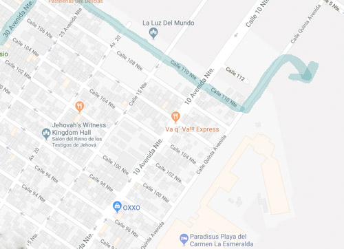 Buses to Punta Esmeralda, Playa del Carmen