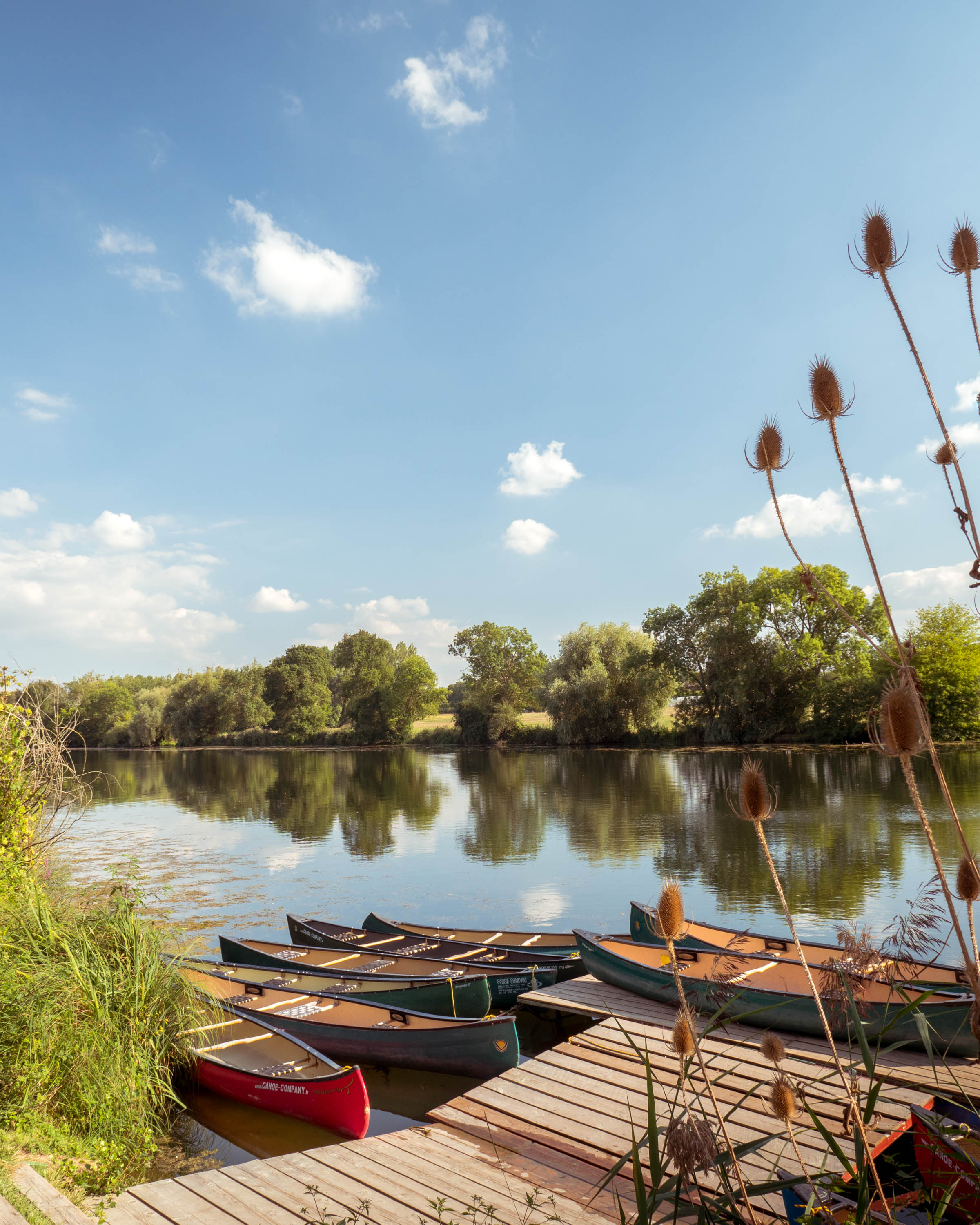 Loire Valley France, Canoe Ride