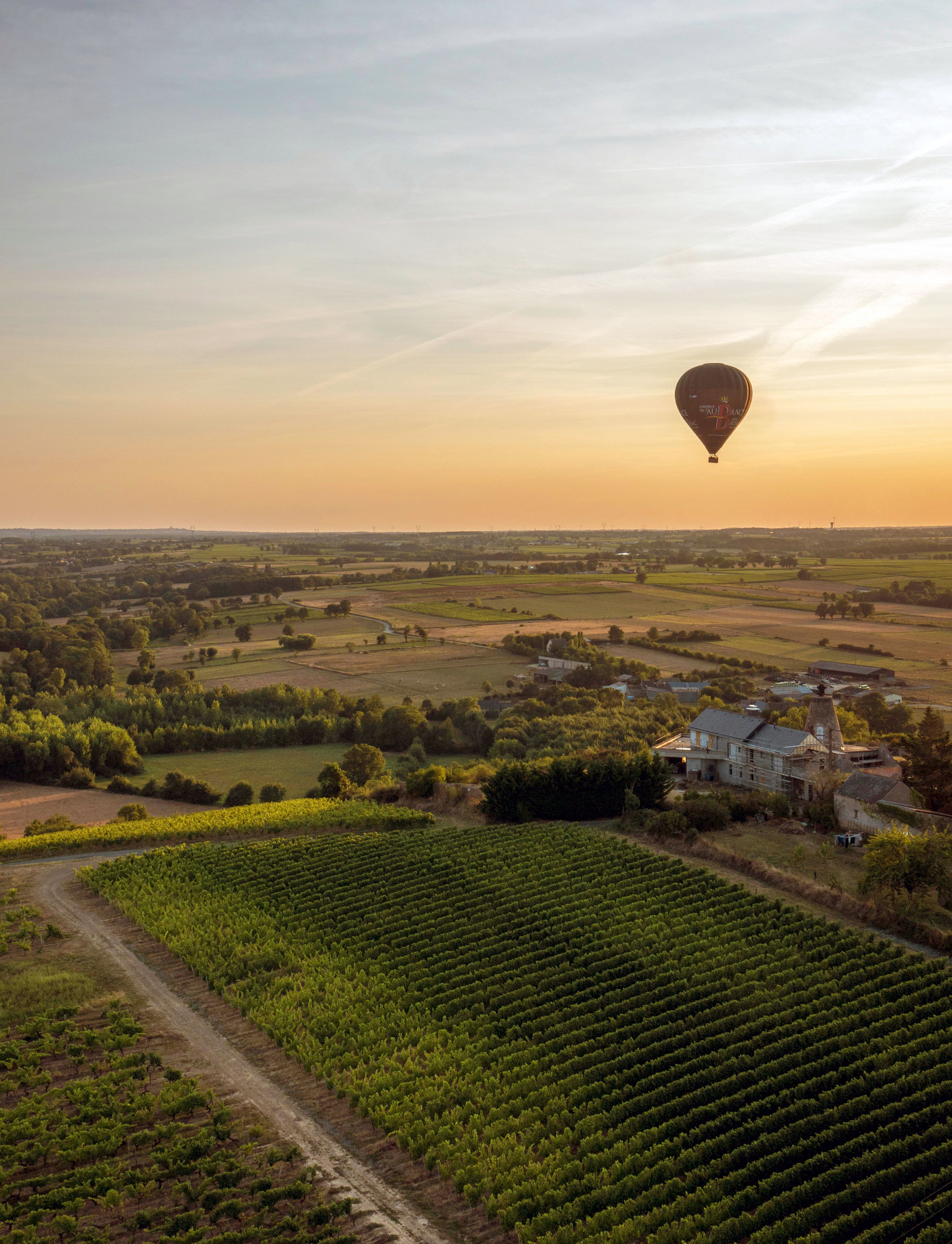 Loire Valley France, Hot Air Balloon Ride