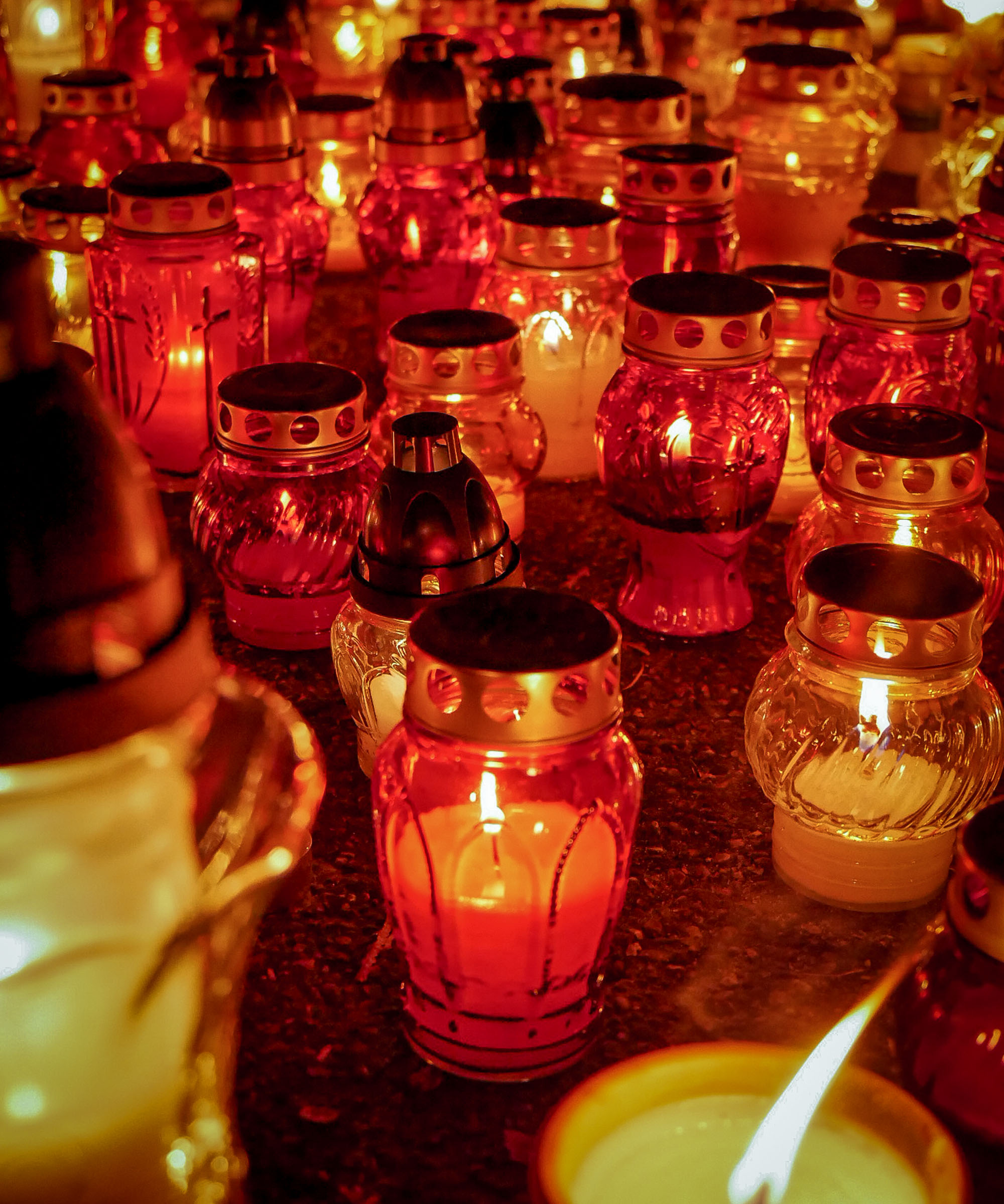 All Saints Day in Poland: Powazki Cemetery, Warsaw