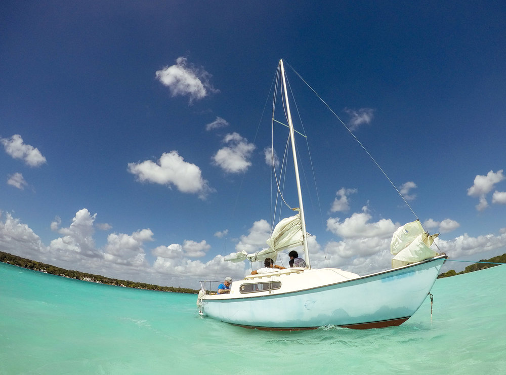 Bacalar, Mexico - Lagoon of 7 Colours