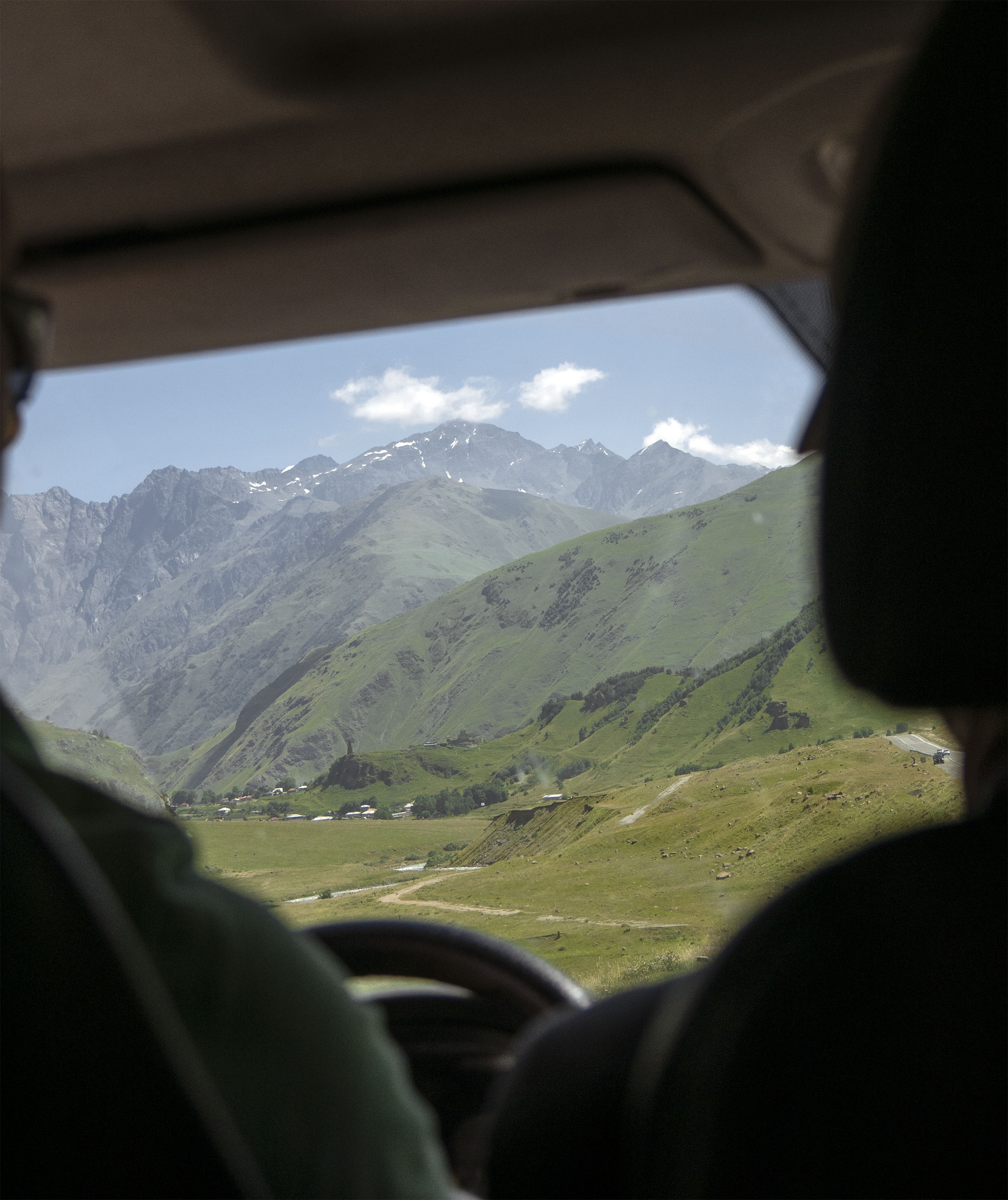 Tbilisi to Kazbegi, Georgia - Minivan