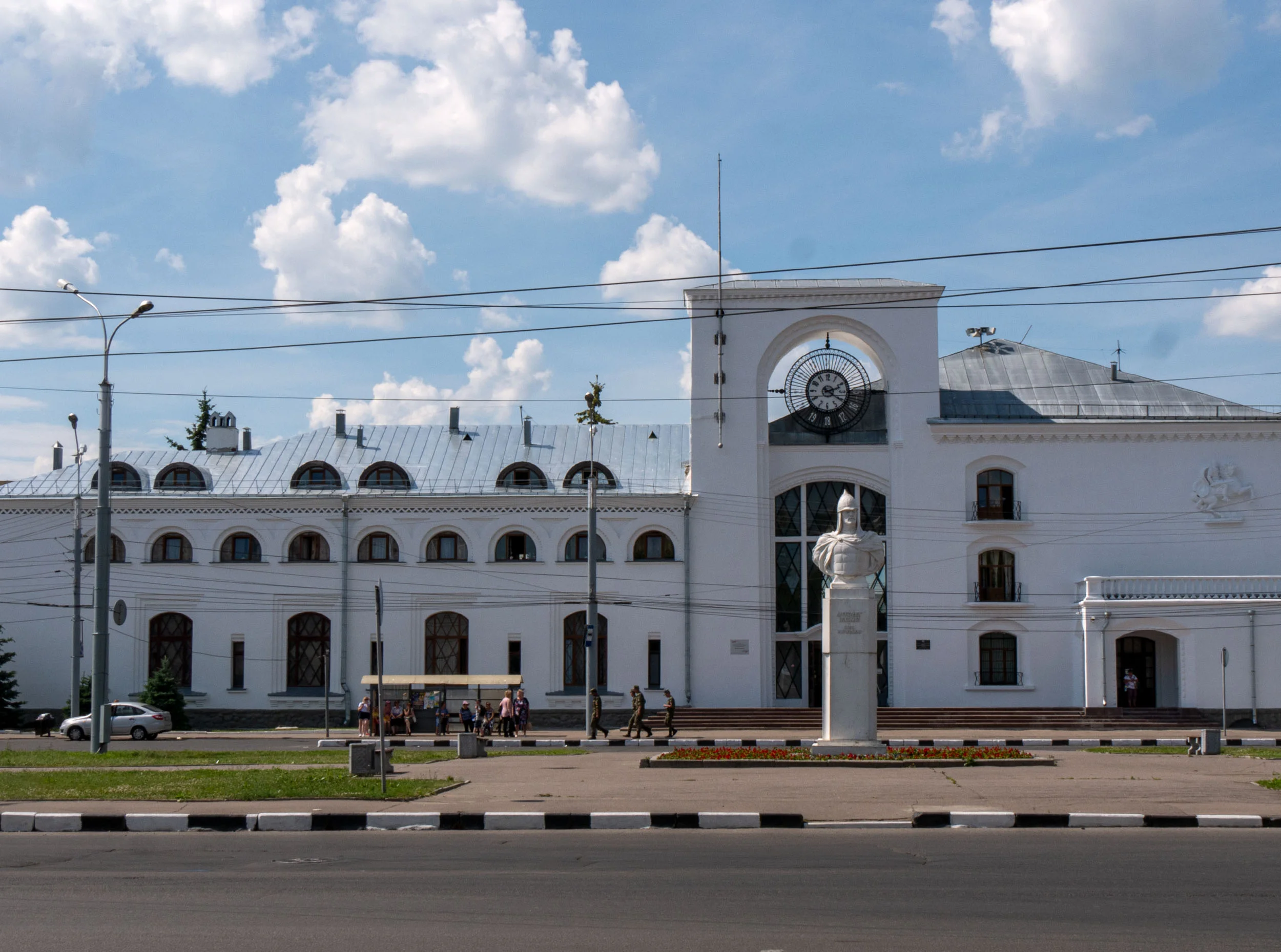 The Train Station in Veliky Novgorod