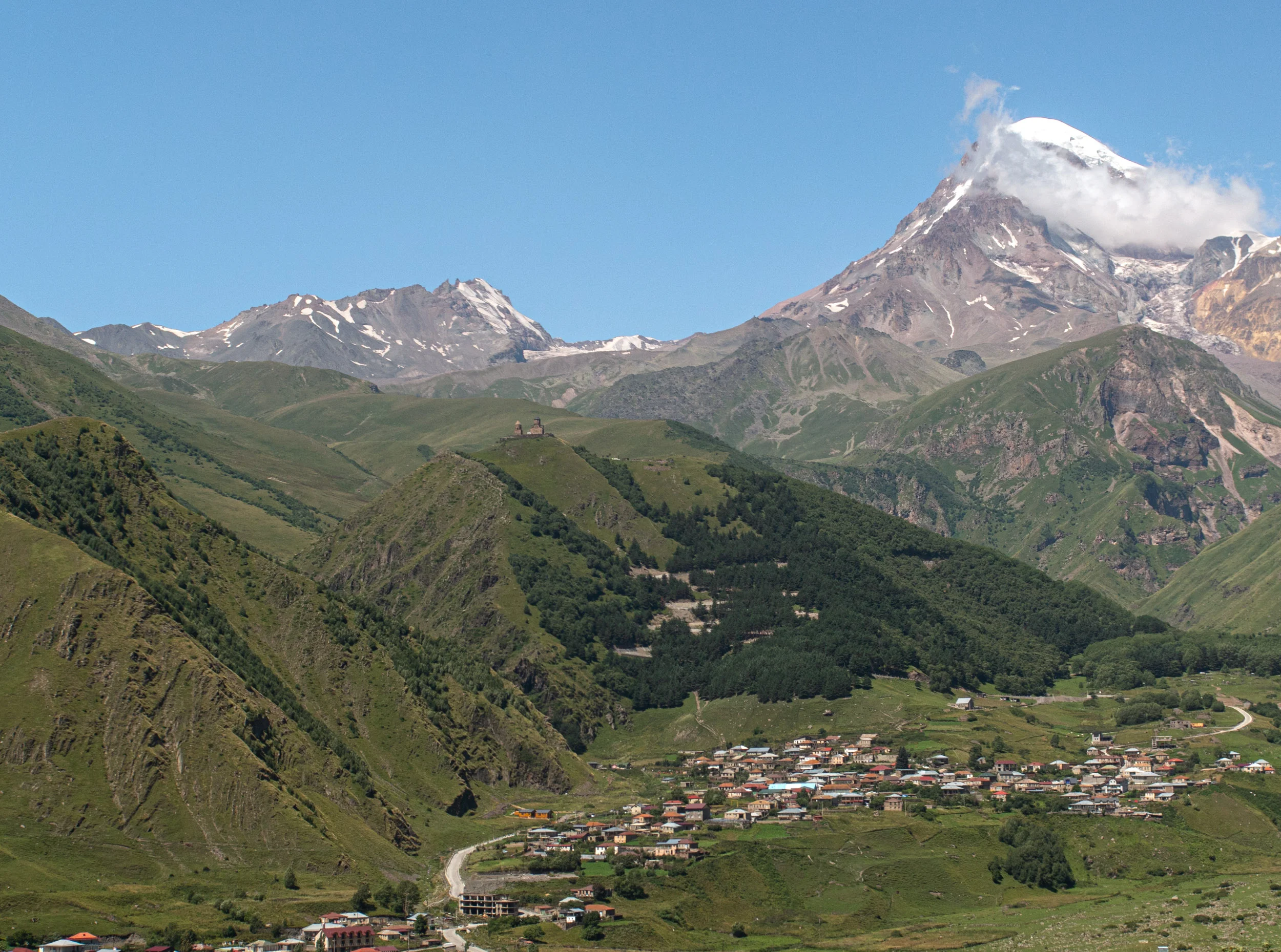 Scenes of Kazbegi, Georgia