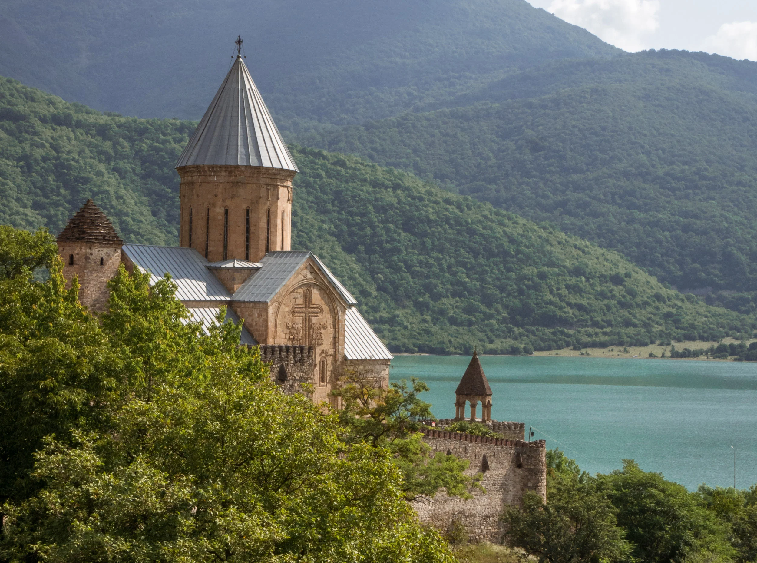 Ananuri Fortress on the Georgian Military Highway