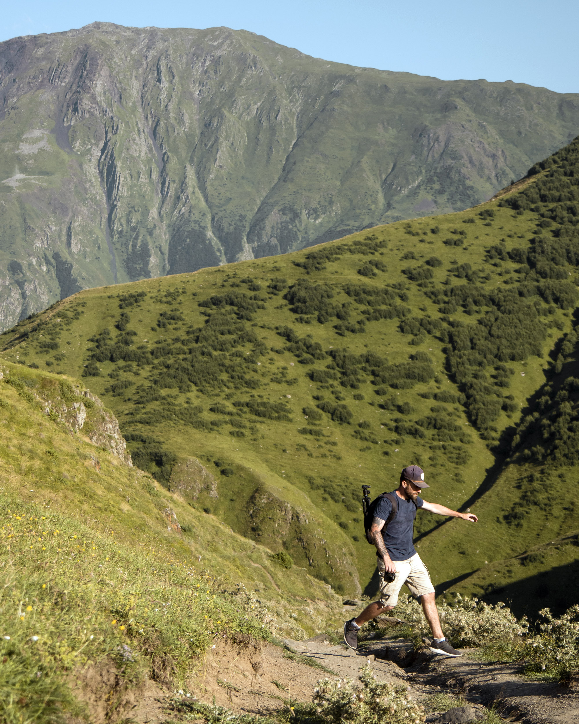 Gergeti Trinity Hike in Kazbegi, Georgia
