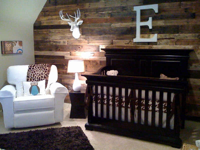 wood wall nursery