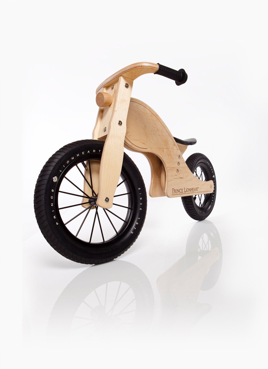 wood motorcycle ride on toy