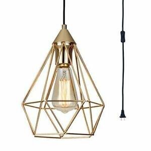 gold pendant light