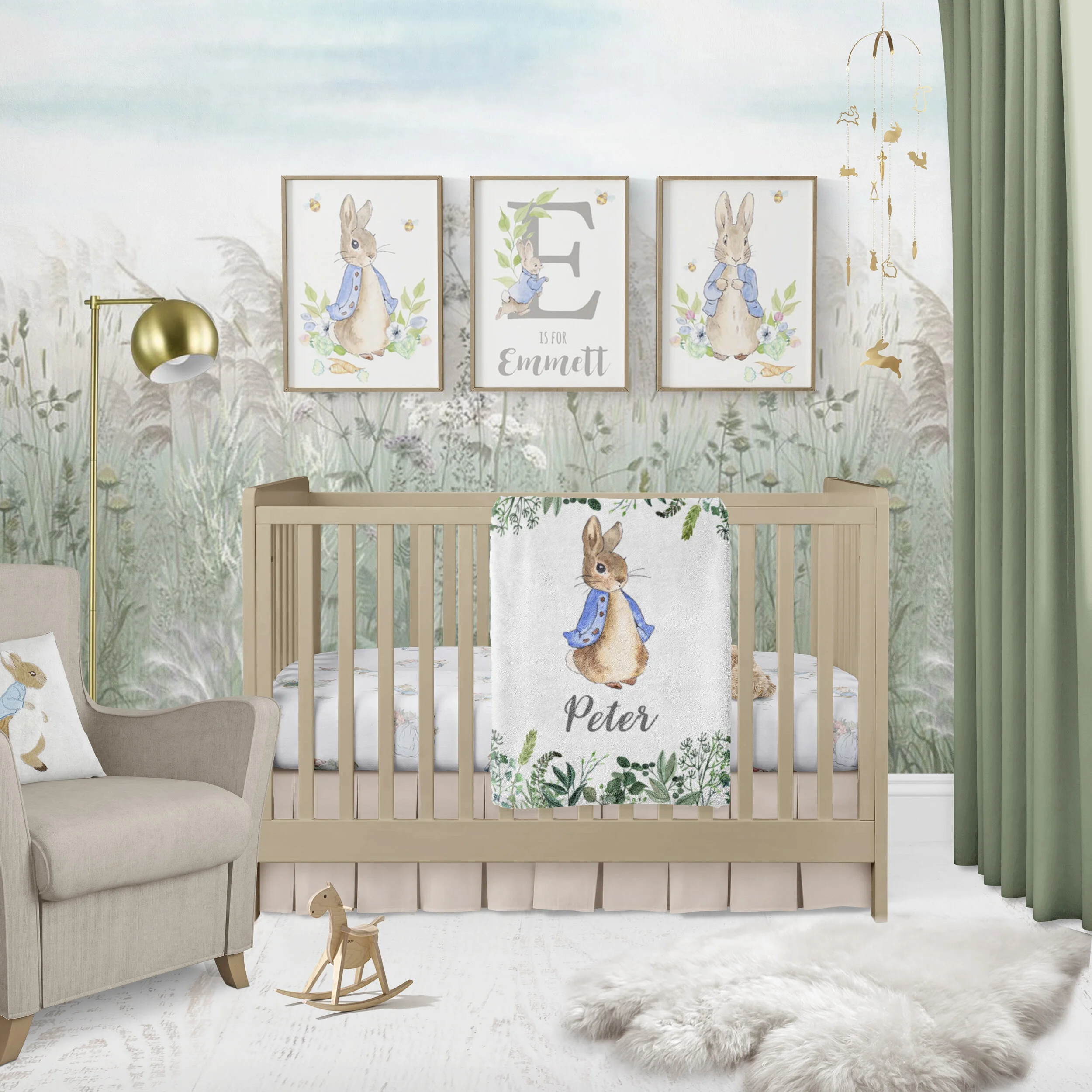 peter rabbit nursery items