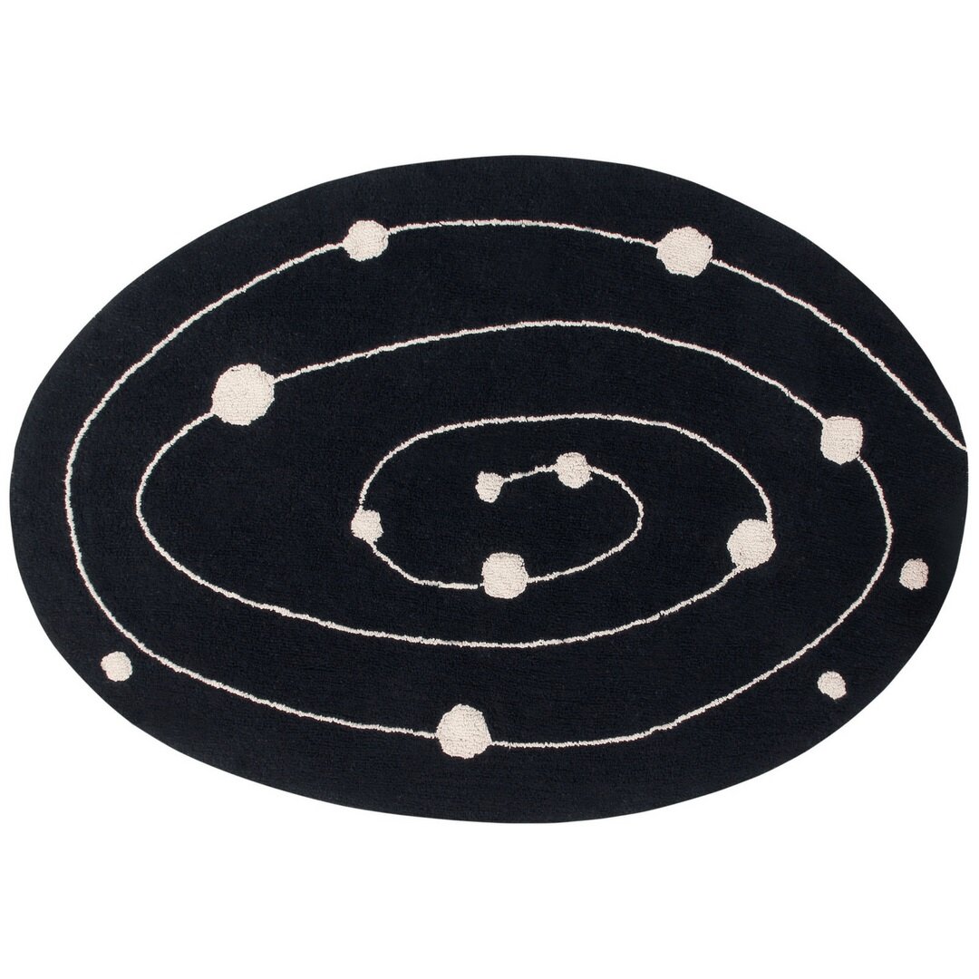 outer space area rug