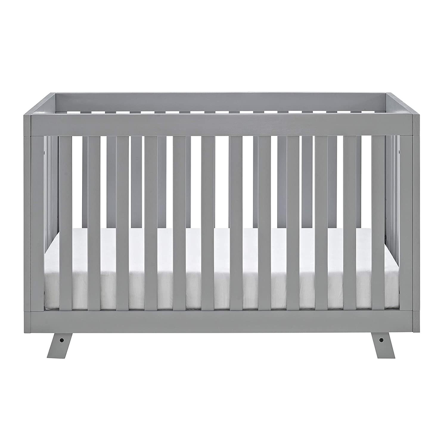 grey modern crib