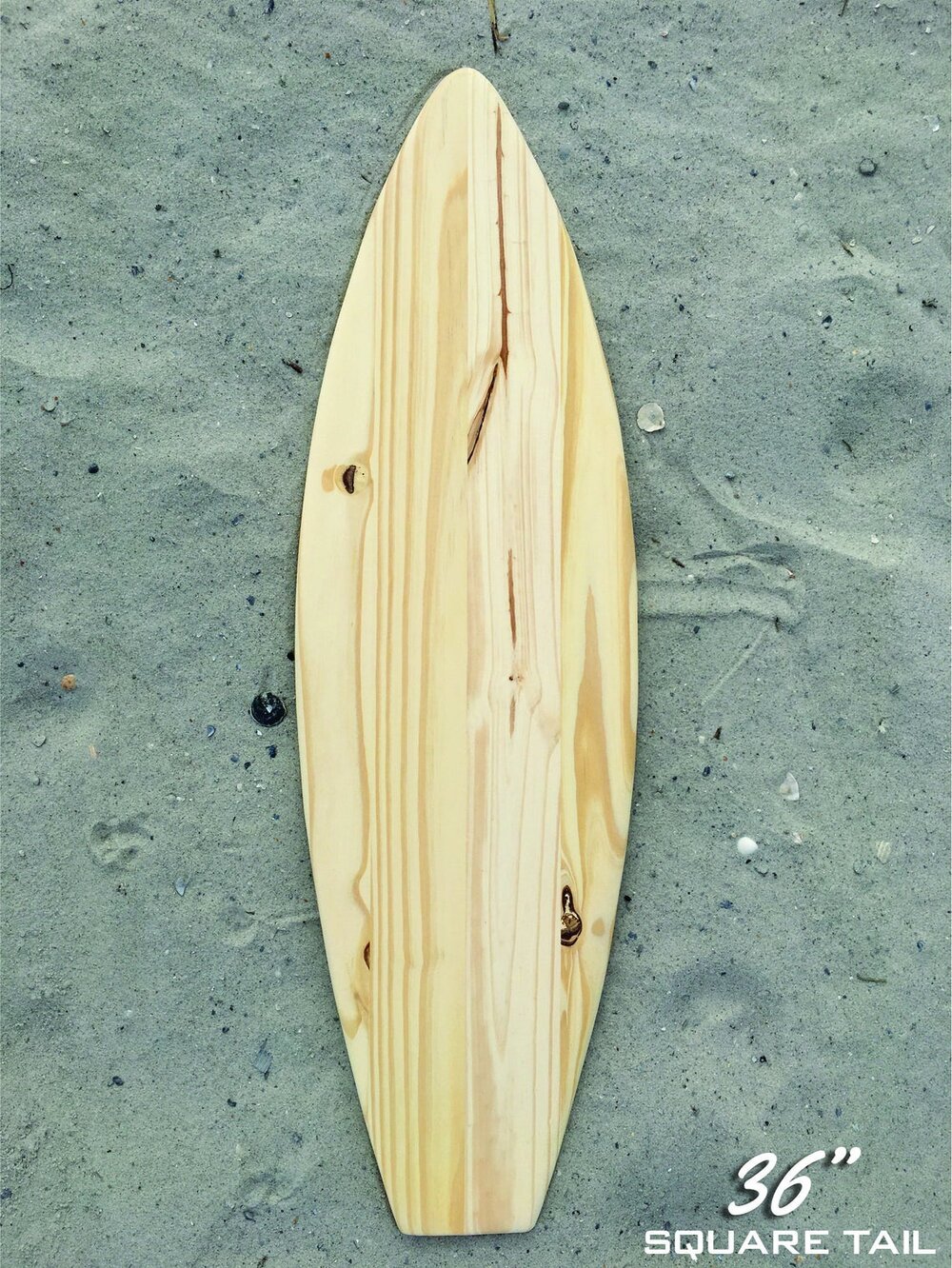 wood surf board