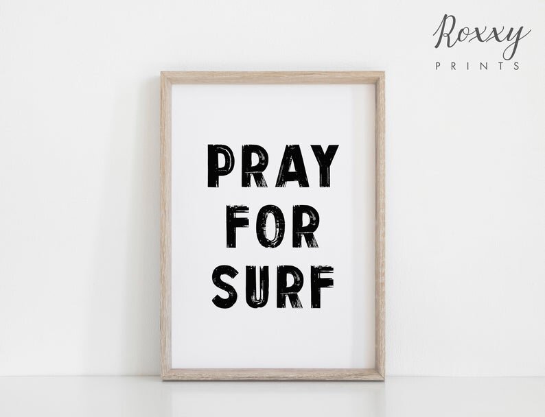 pray for surf sign