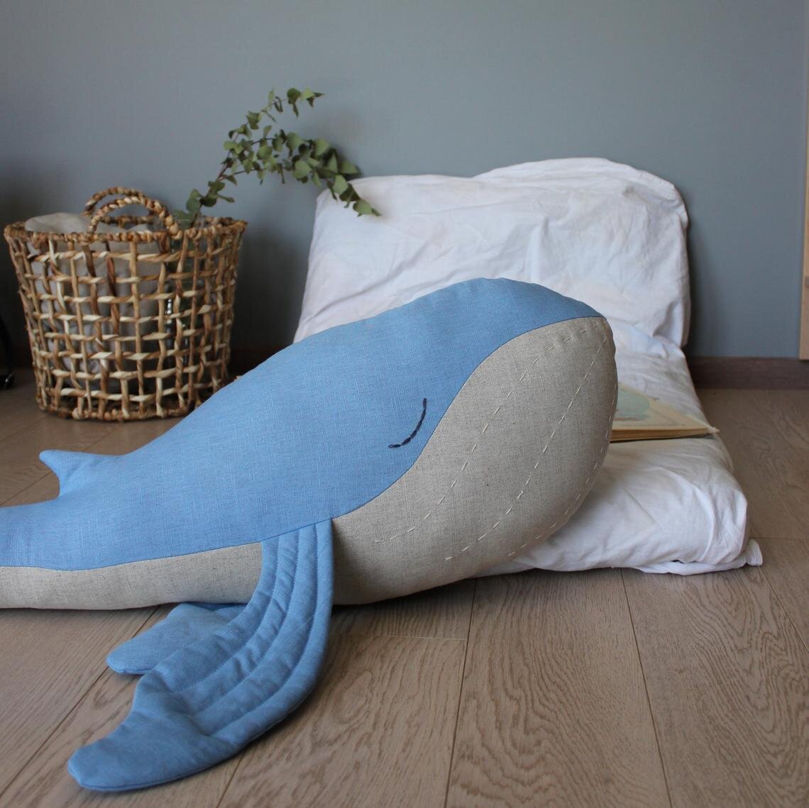 whale plush animal stuffy