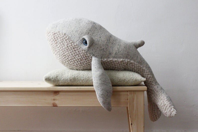 large whale plush