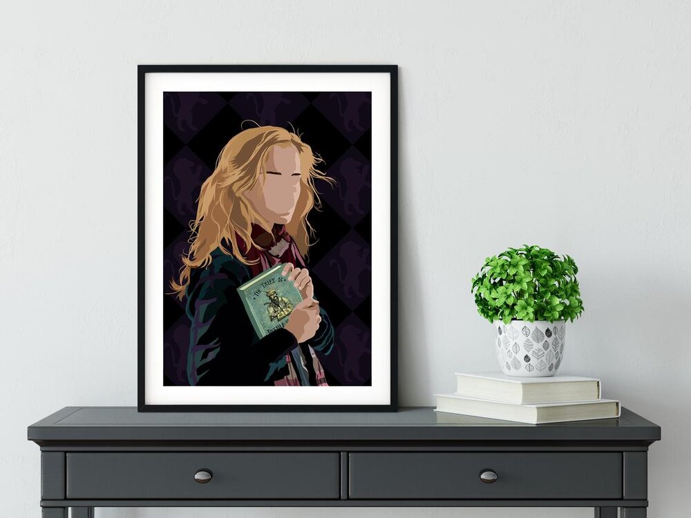 Hermione granger harry potter print