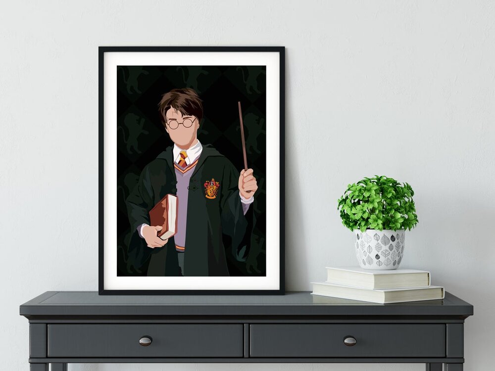 Harry potter art print