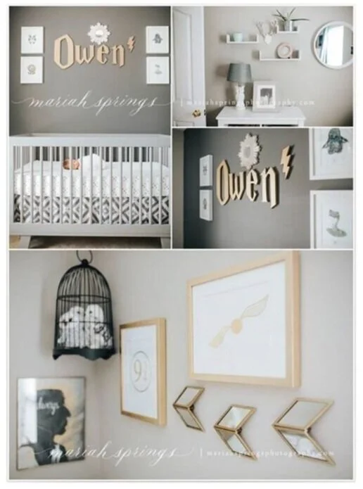 Baby Room Hogwarts  Harry potter nursery, Baby room decor, Nursery