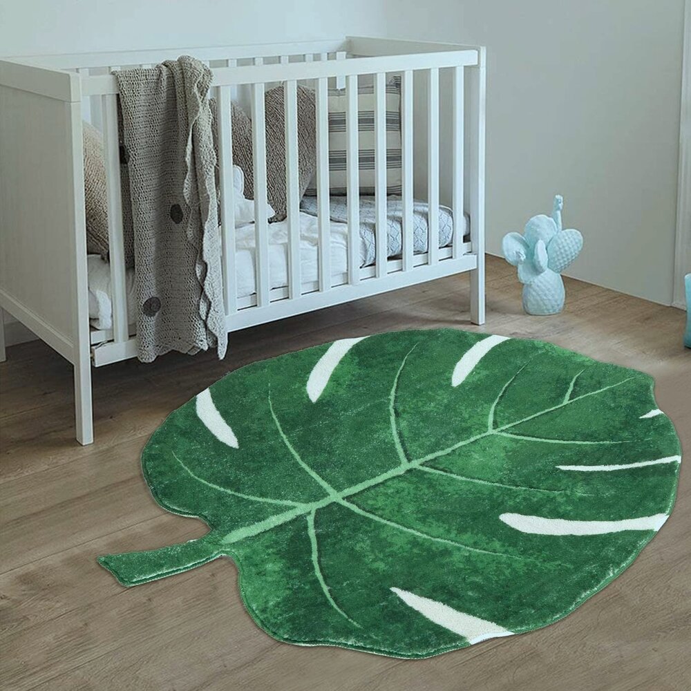 leaf rug