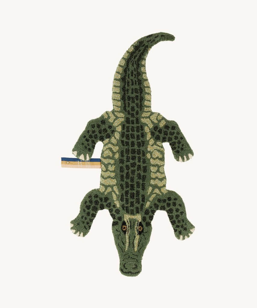 crocodile rug