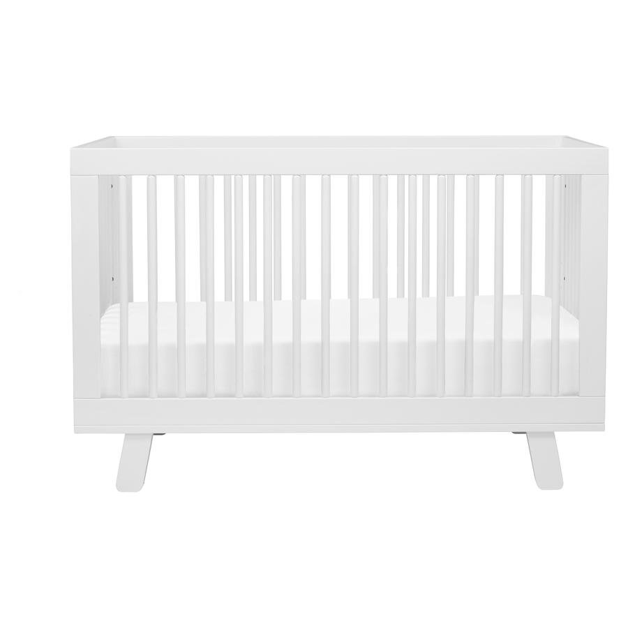 modern white crib hudson