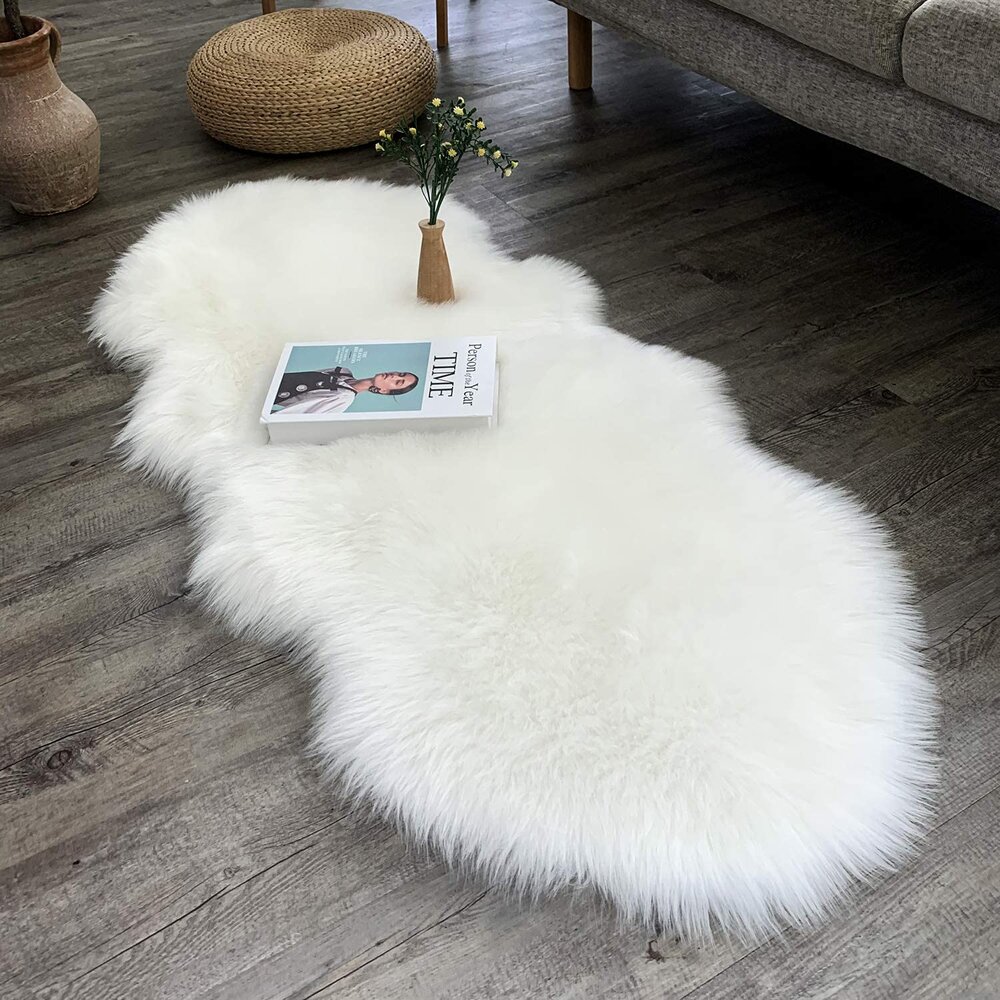 faux sheepskin rug